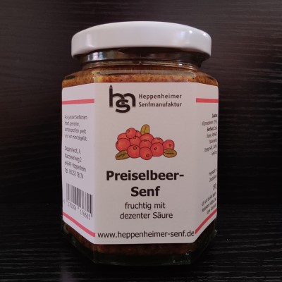 Preiselbeer-Senf