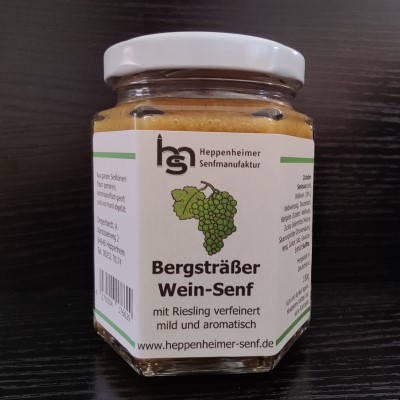 Bergsträßer Wein-Senf Riesling